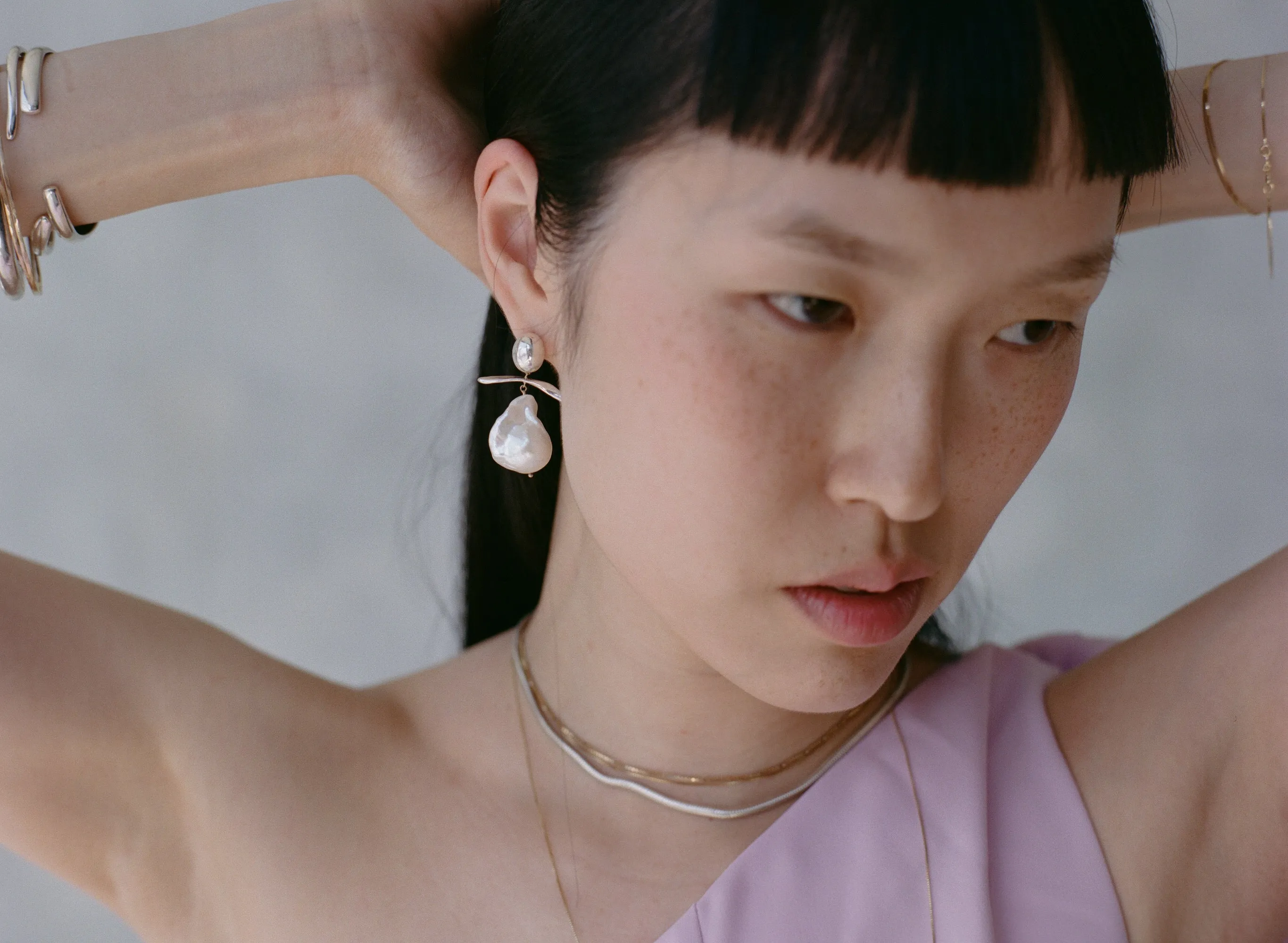 Gala  Pearl earring
