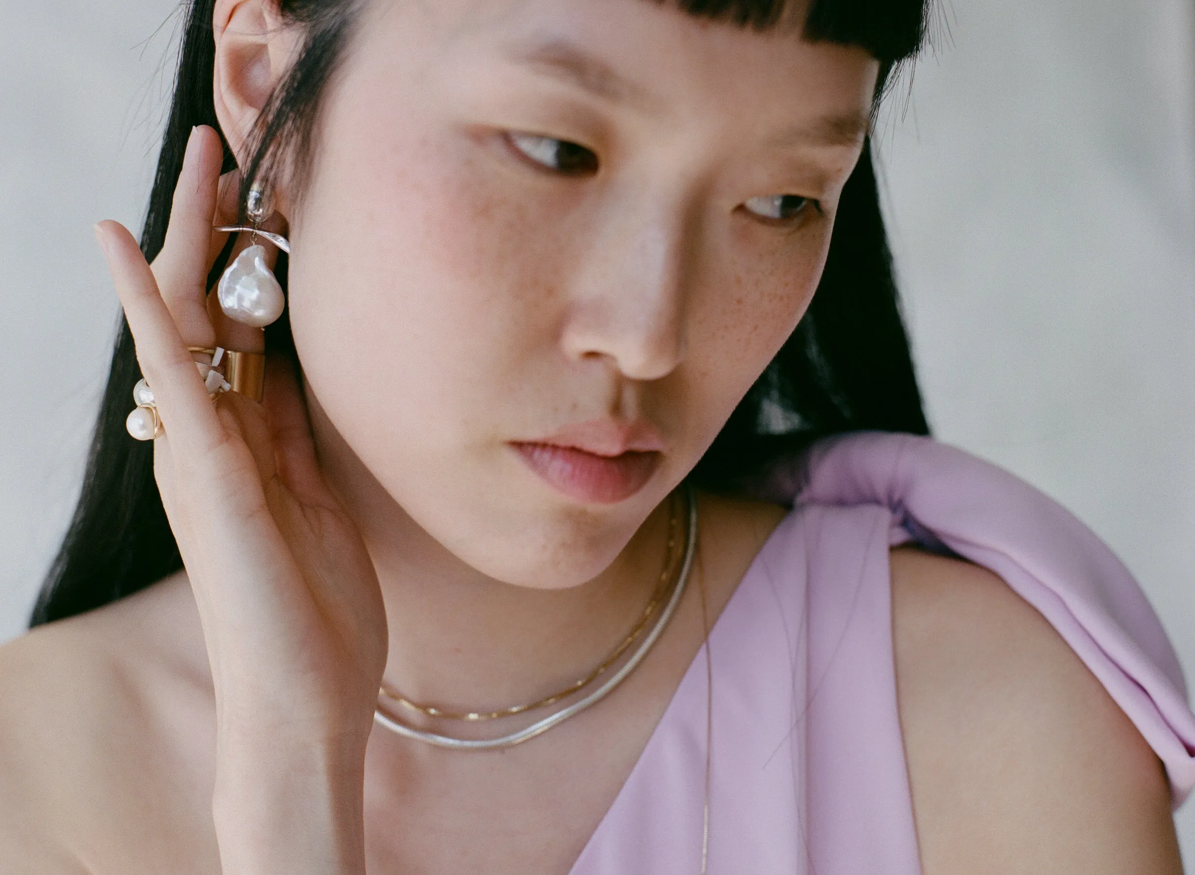 Gala  Pearl earring