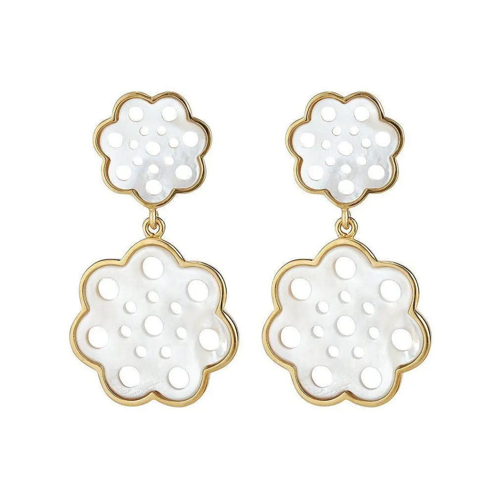 Gardenia Drop Earrings