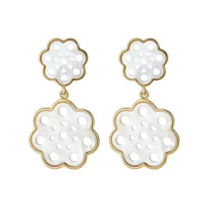 Gardenia Drop Earrings