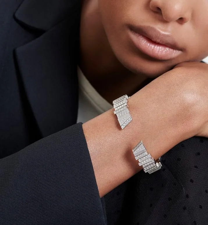GEM DIOR Bracelet • 18K White Gold and Diamonds