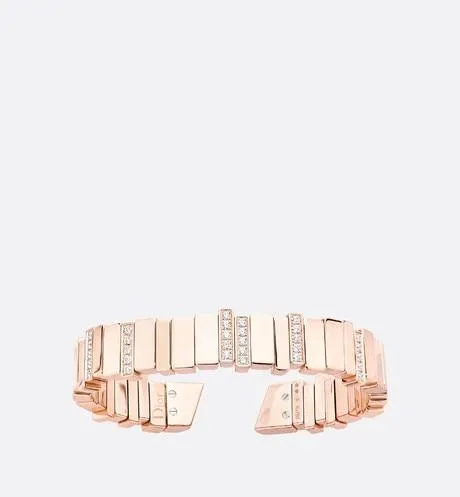 GEM DIOR Bracelet • Rose Gold and Diamonds