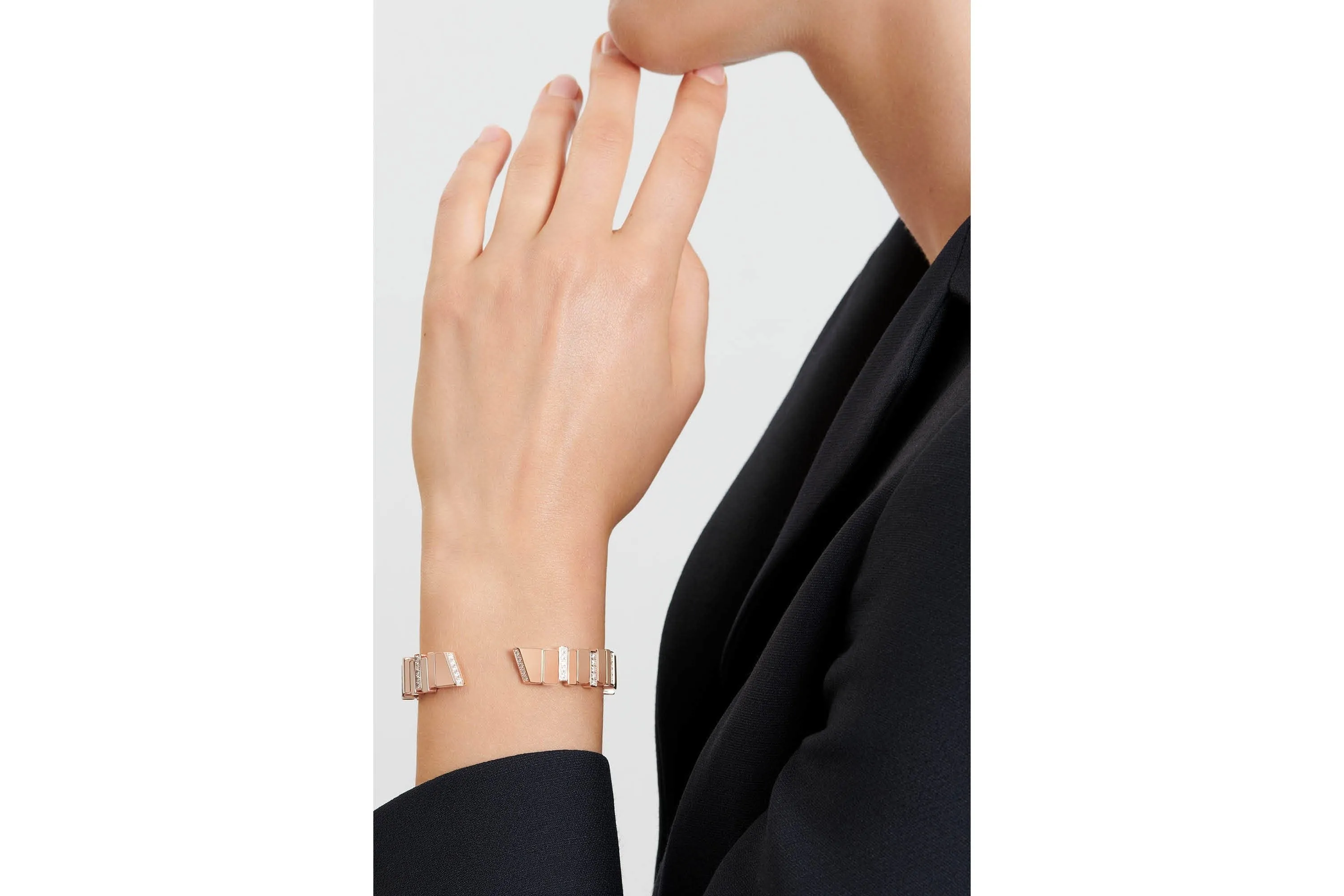 GEM DIOR Bracelet • Rose Gold and Diamonds