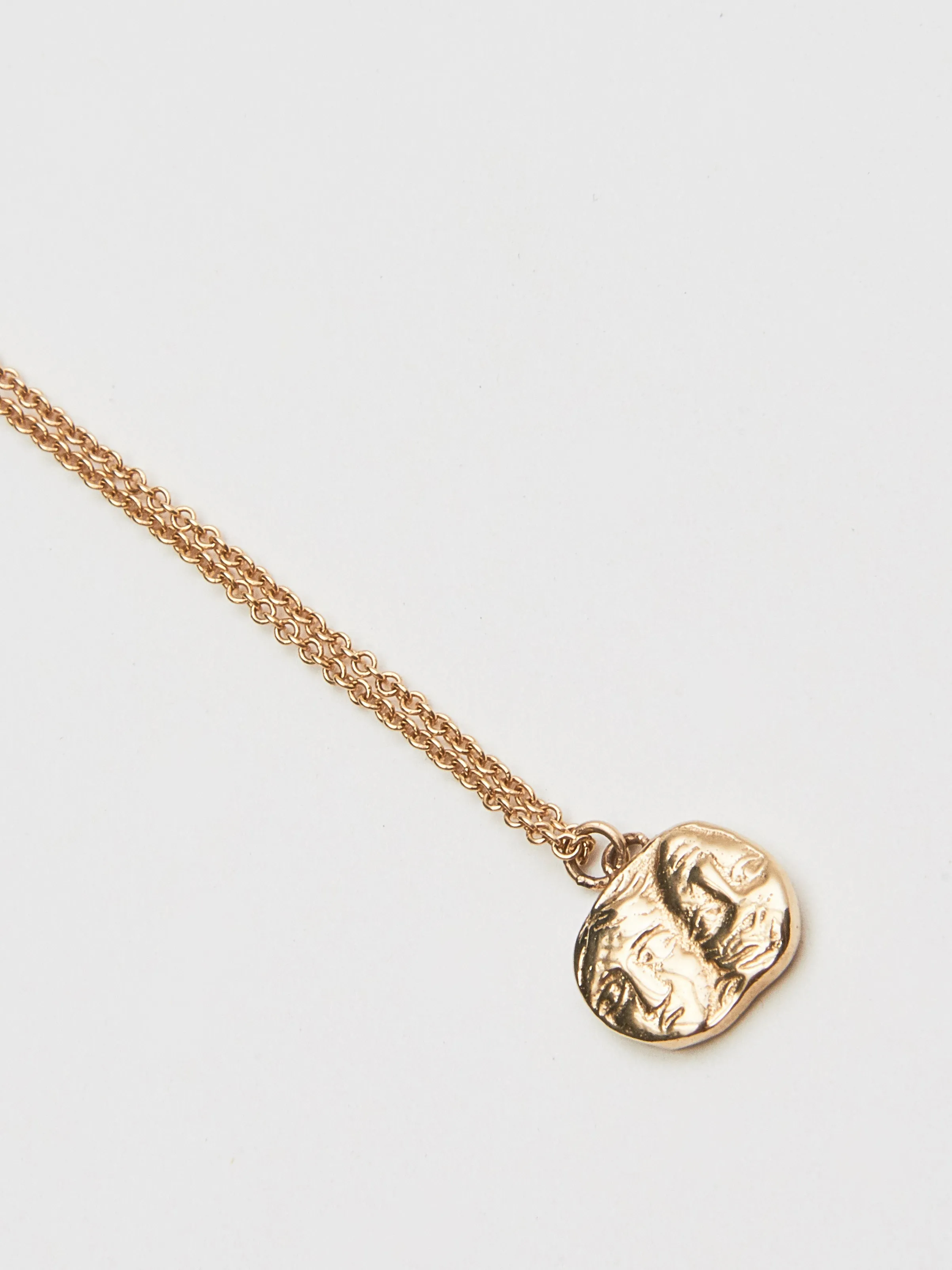 Gemini Greek Coin Pendant