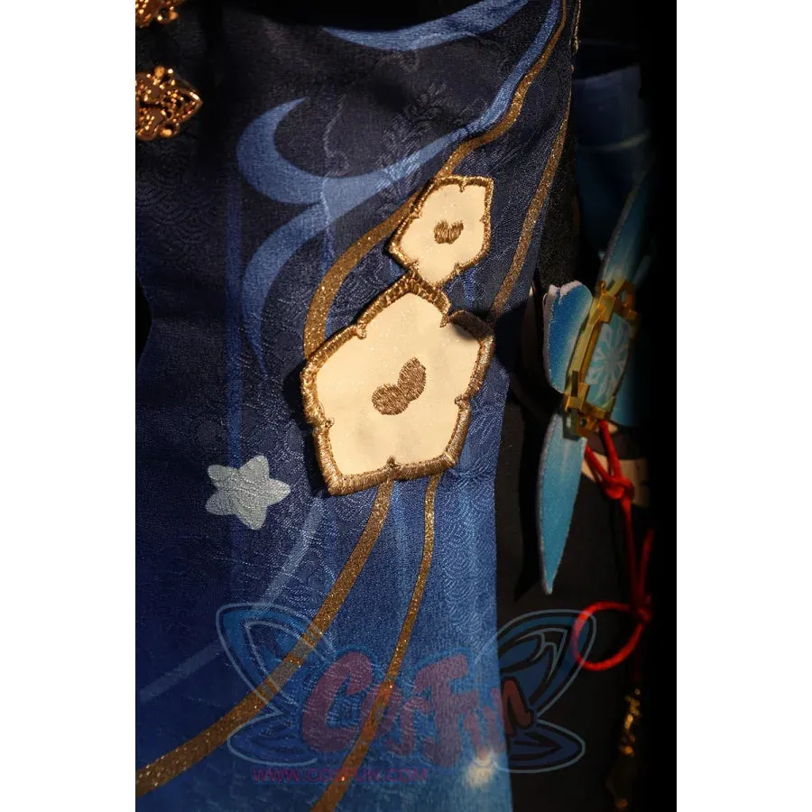 Genshin Impact Ganyu Cosplay Costume Twilight Blossom C08823 AA
