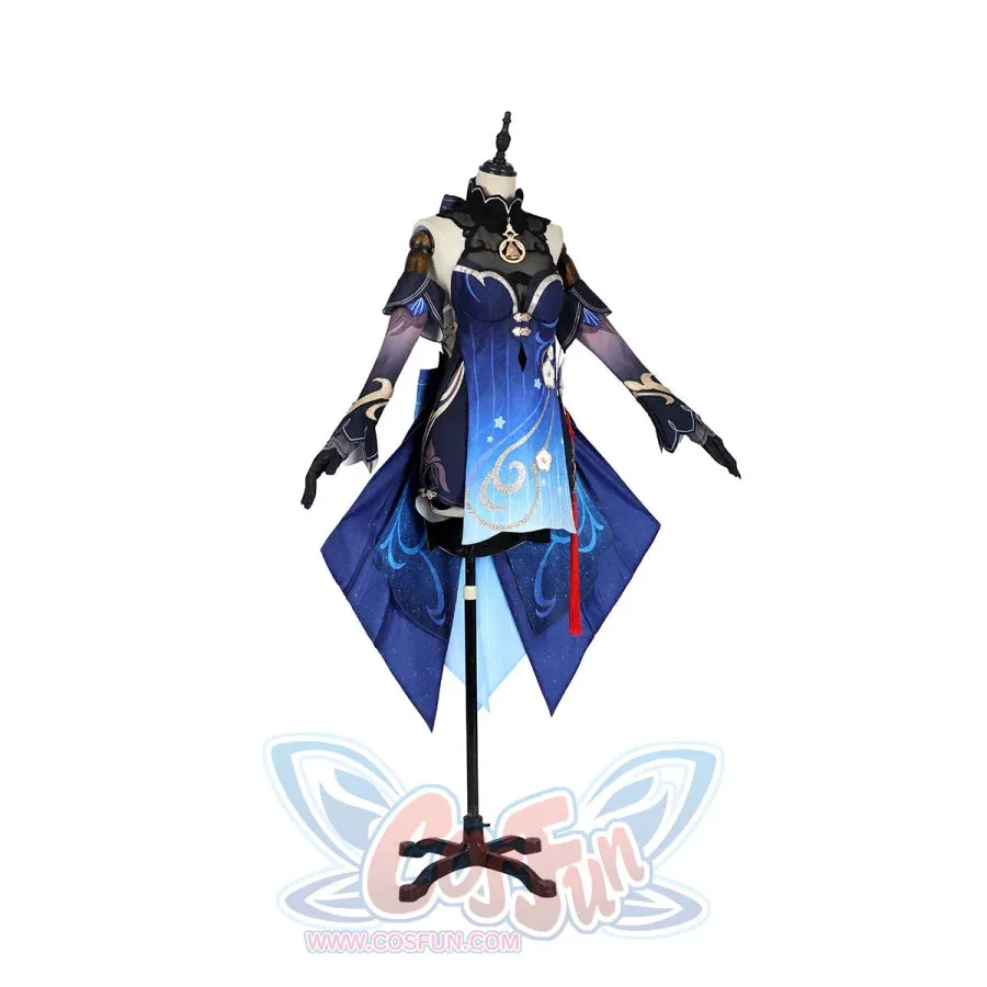 Genshin Impact Ganyu Cosplay Costume Twilight Blossom C08823 AA