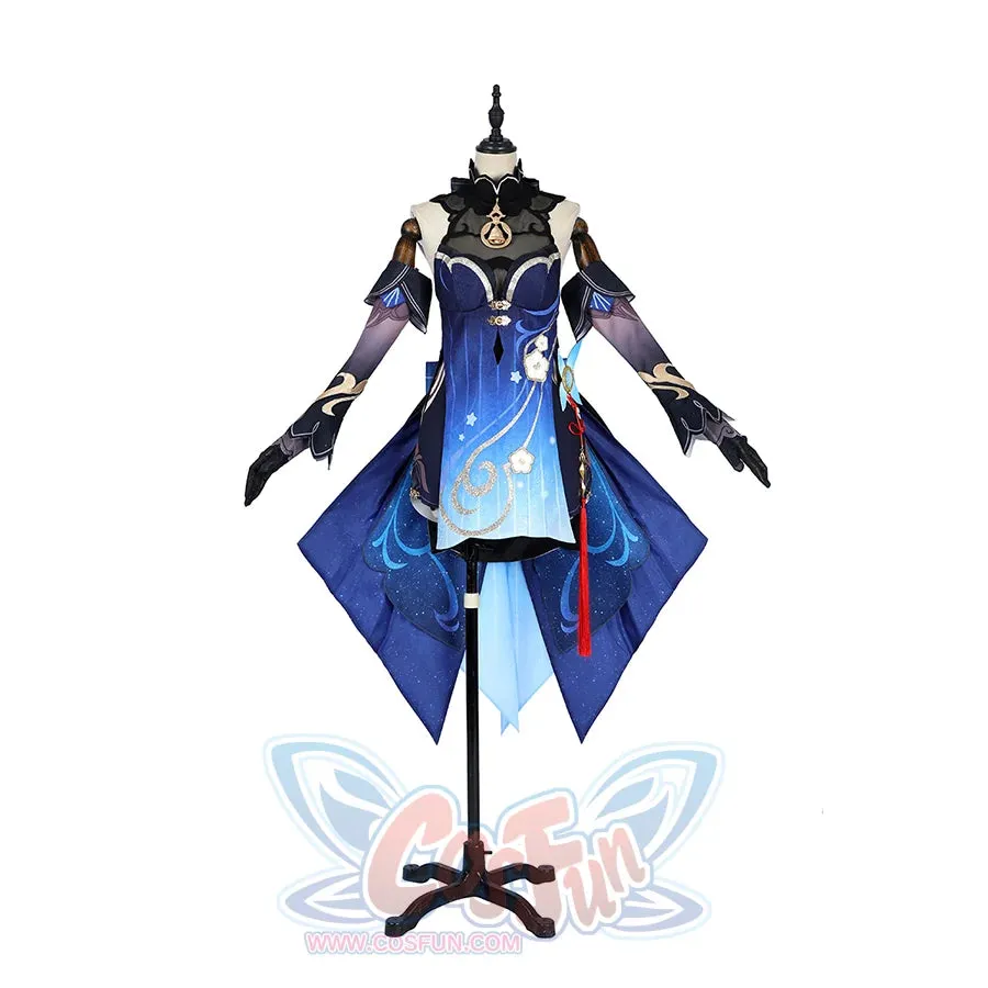 Genshin Impact Ganyu Cosplay Costume Twilight Blossom C08823 AA