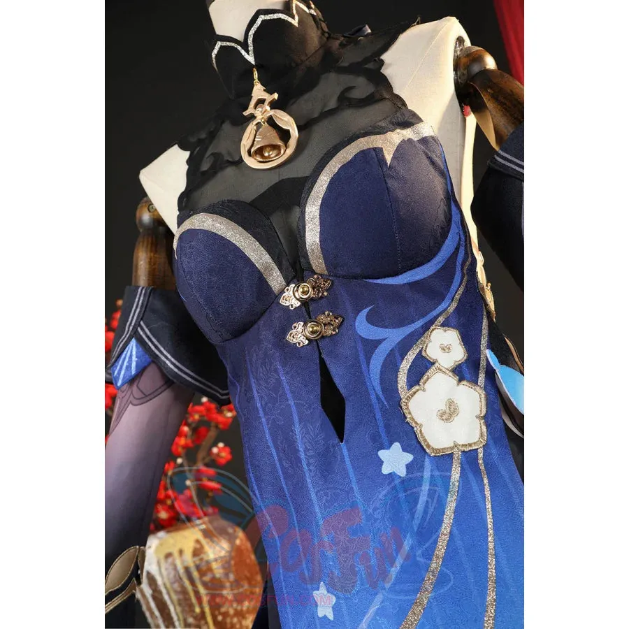 Genshin Impact Ganyu Cosplay Costume Twilight Blossom C08823 AA