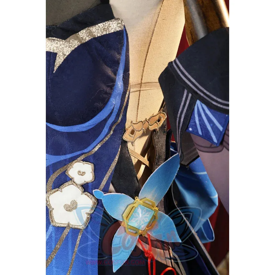 Genshin Impact Ganyu Cosplay Costume Twilight Blossom C08823 AA