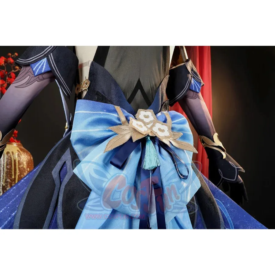 Genshin Impact Ganyu Cosplay Costume Twilight Blossom C08823 AA