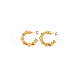 Geometric Bamboo Earrings