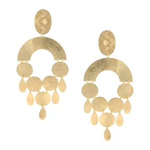 Geometric Chandelier Earrings