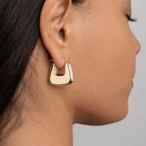 Geometric Hoop Earrings