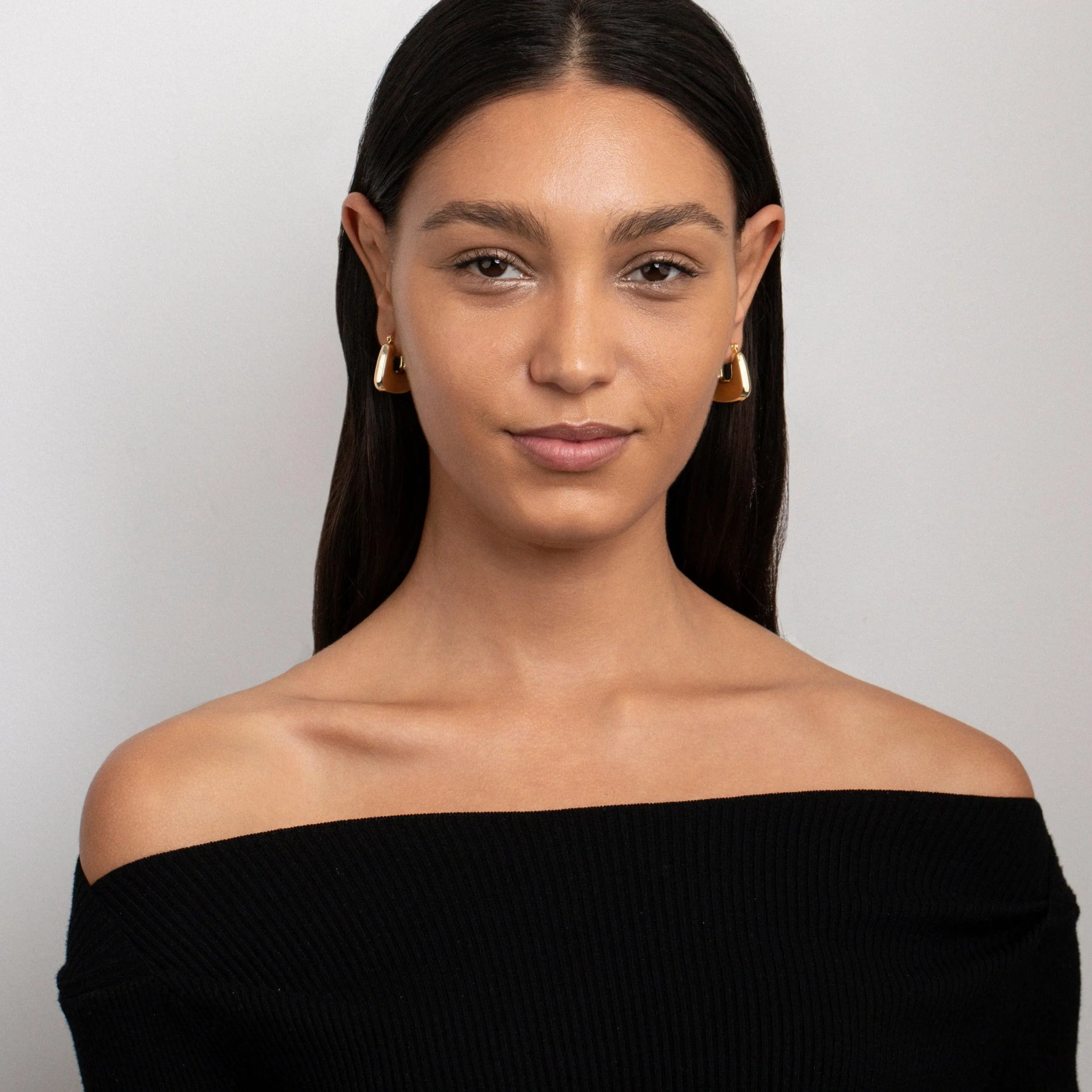 Geometric Hoop Earrings
