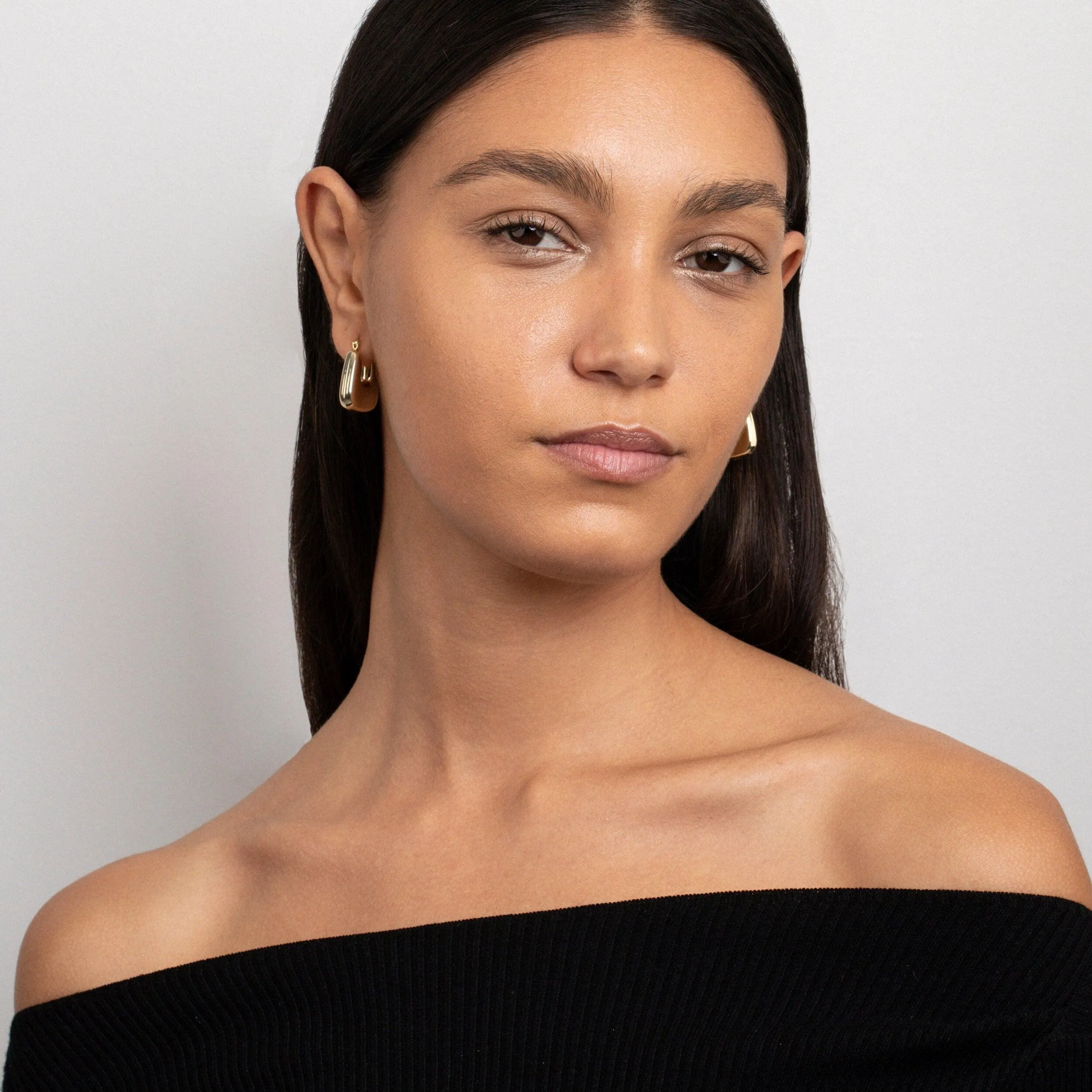 Geometric Hoop Earrings