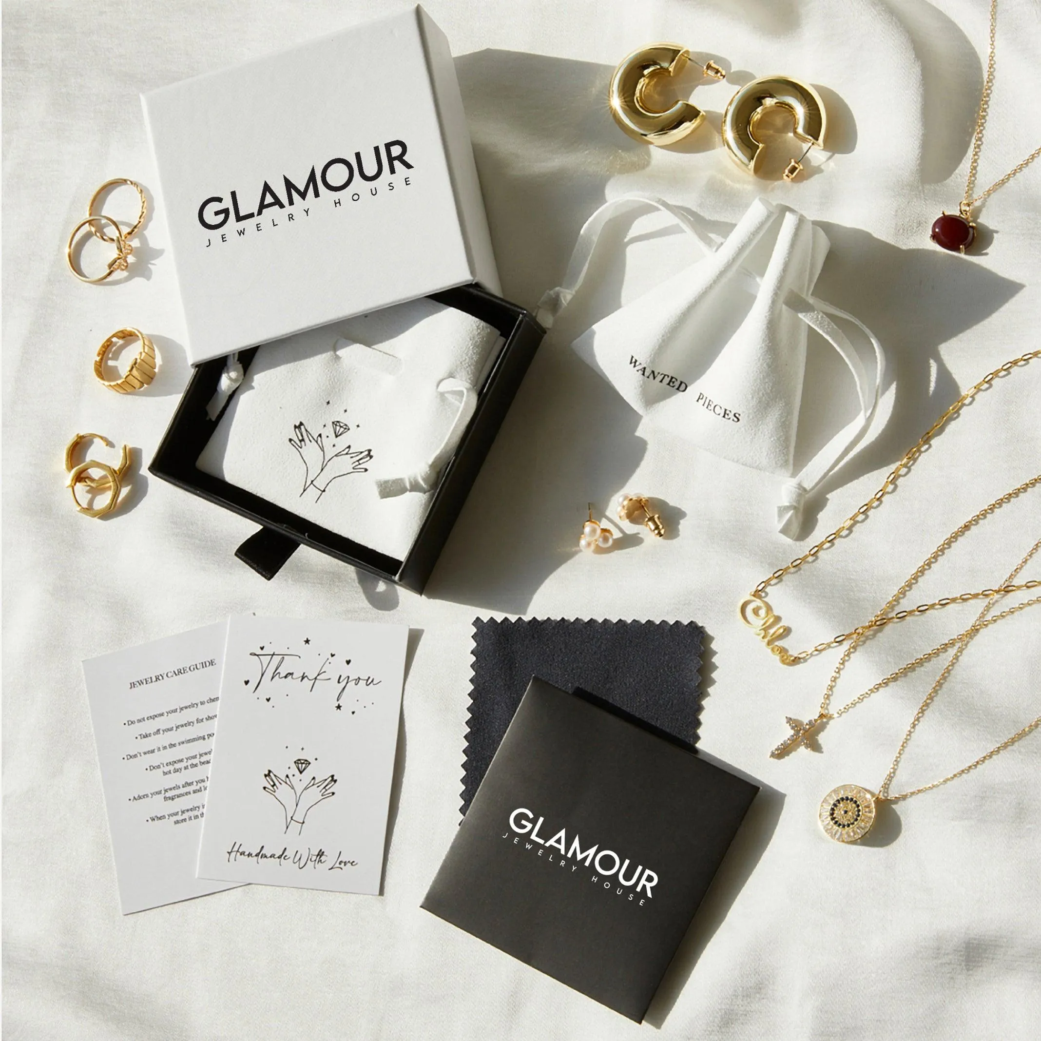 Geometric Hoop Earrings