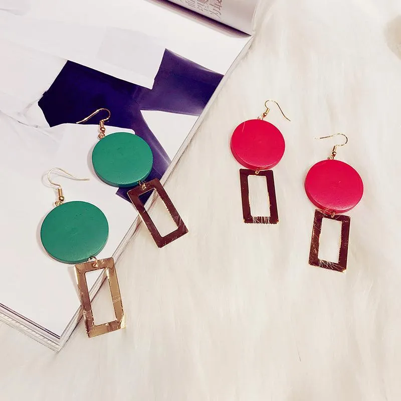 Geometric Mashup Statement Earrings