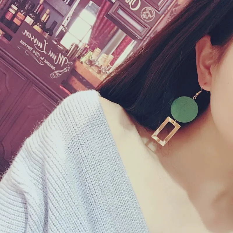 Geometric Mashup Statement Earrings