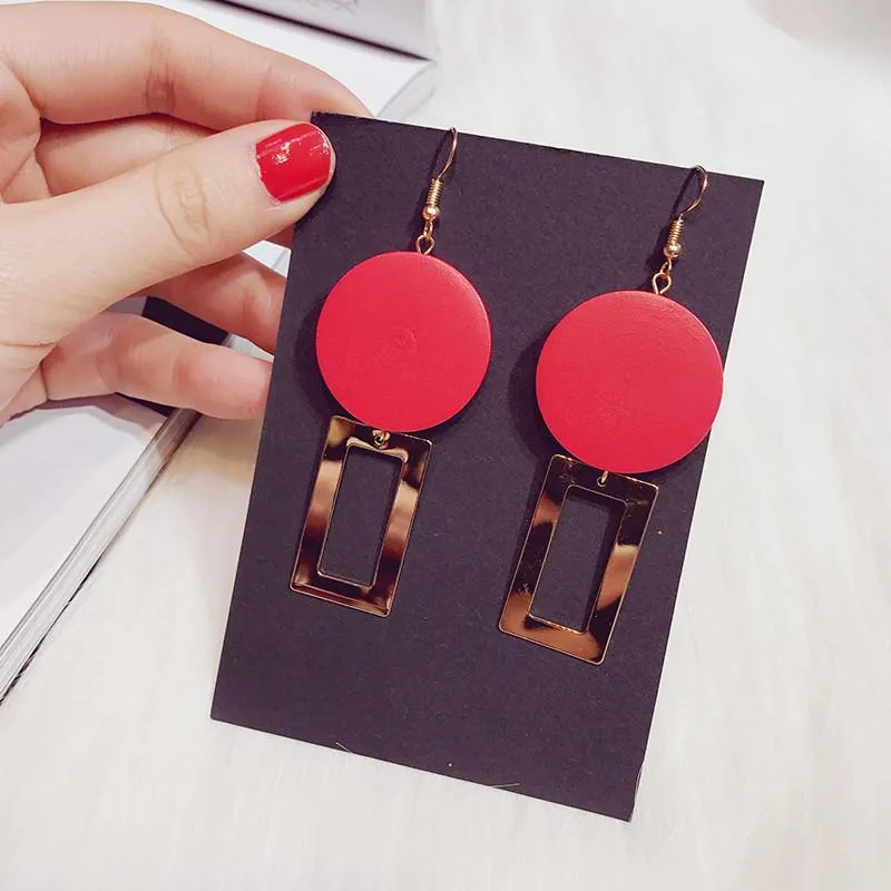 Geometric Mashup Statement Earrings