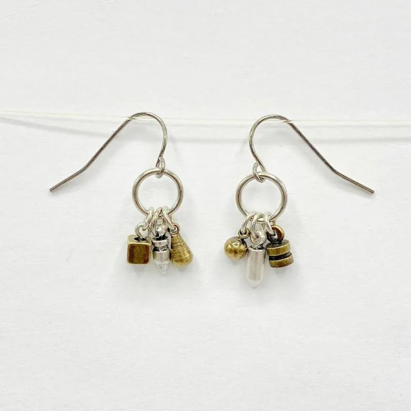 Geometric Mini Dangle Earrings