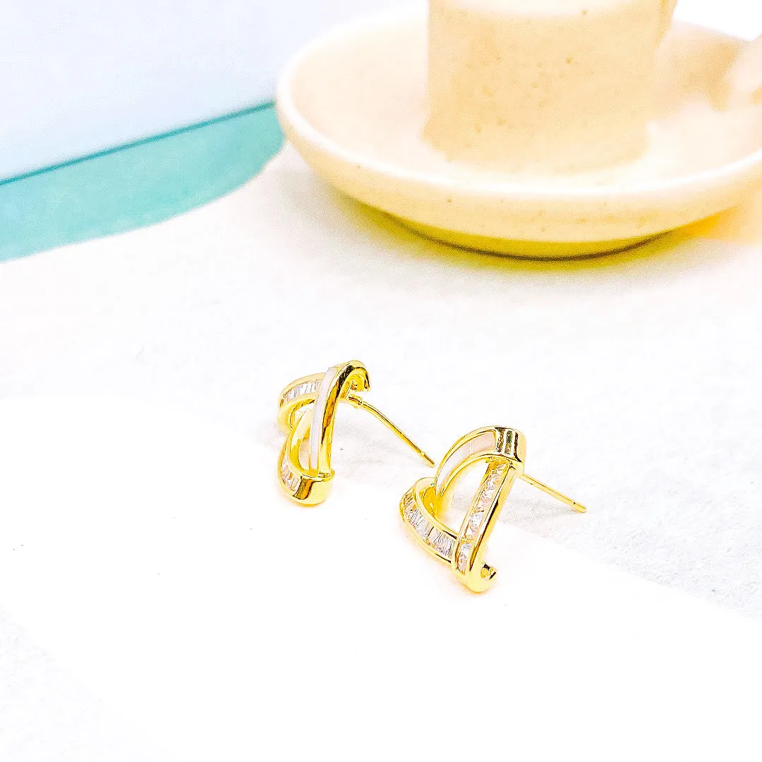 Geometric Stud Earrings