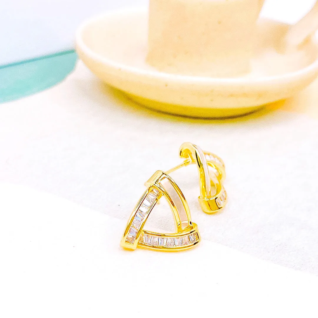 Geometric Stud Earrings
