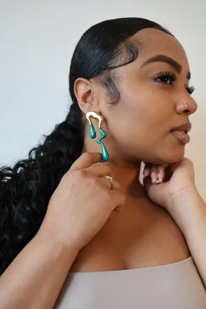 Geometric Waterdrop Earrings