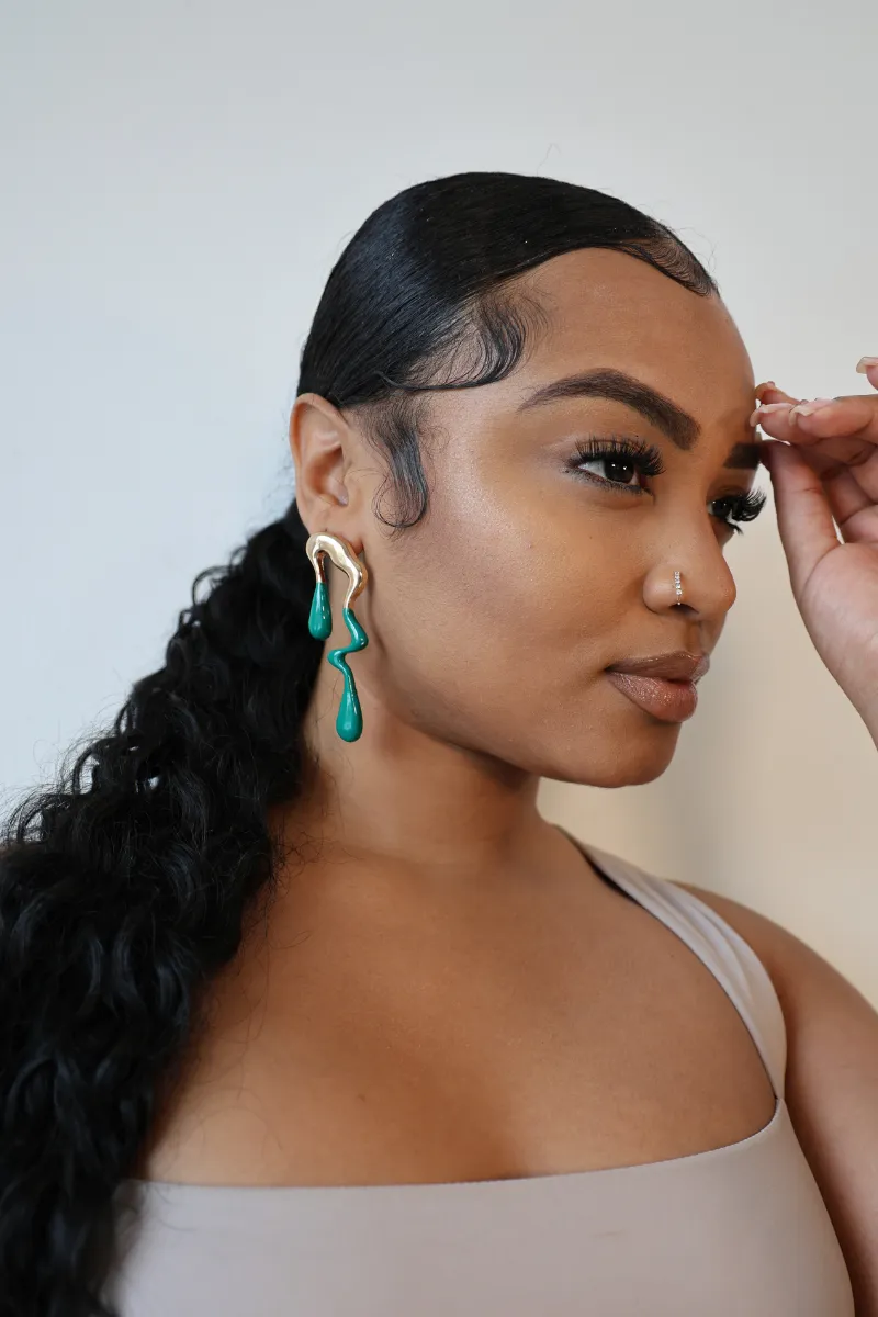 Geometric Waterdrop Earrings