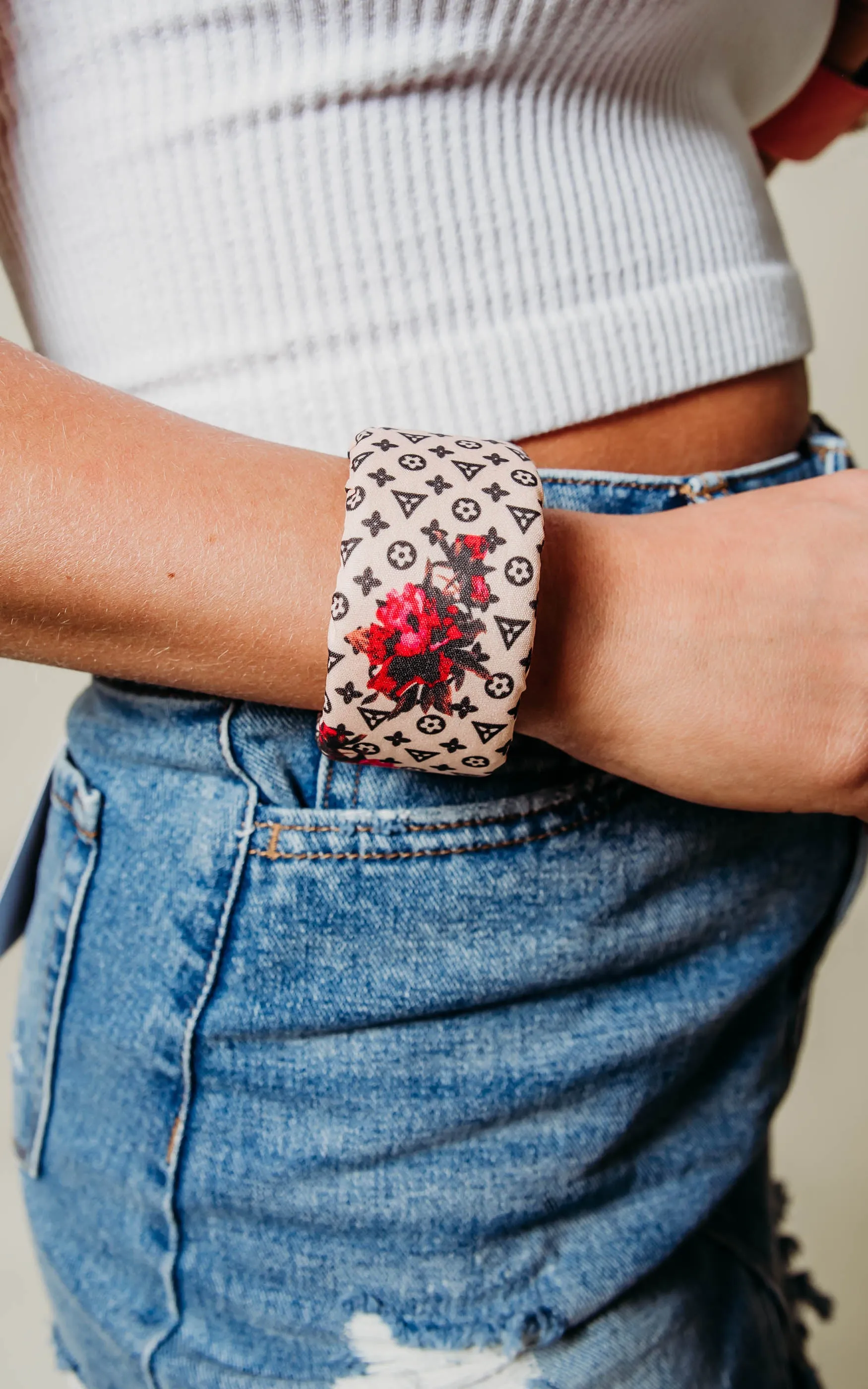Get G Baby Fabric Cuff - Final Sale