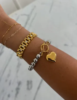 Glam Heart Bracelet