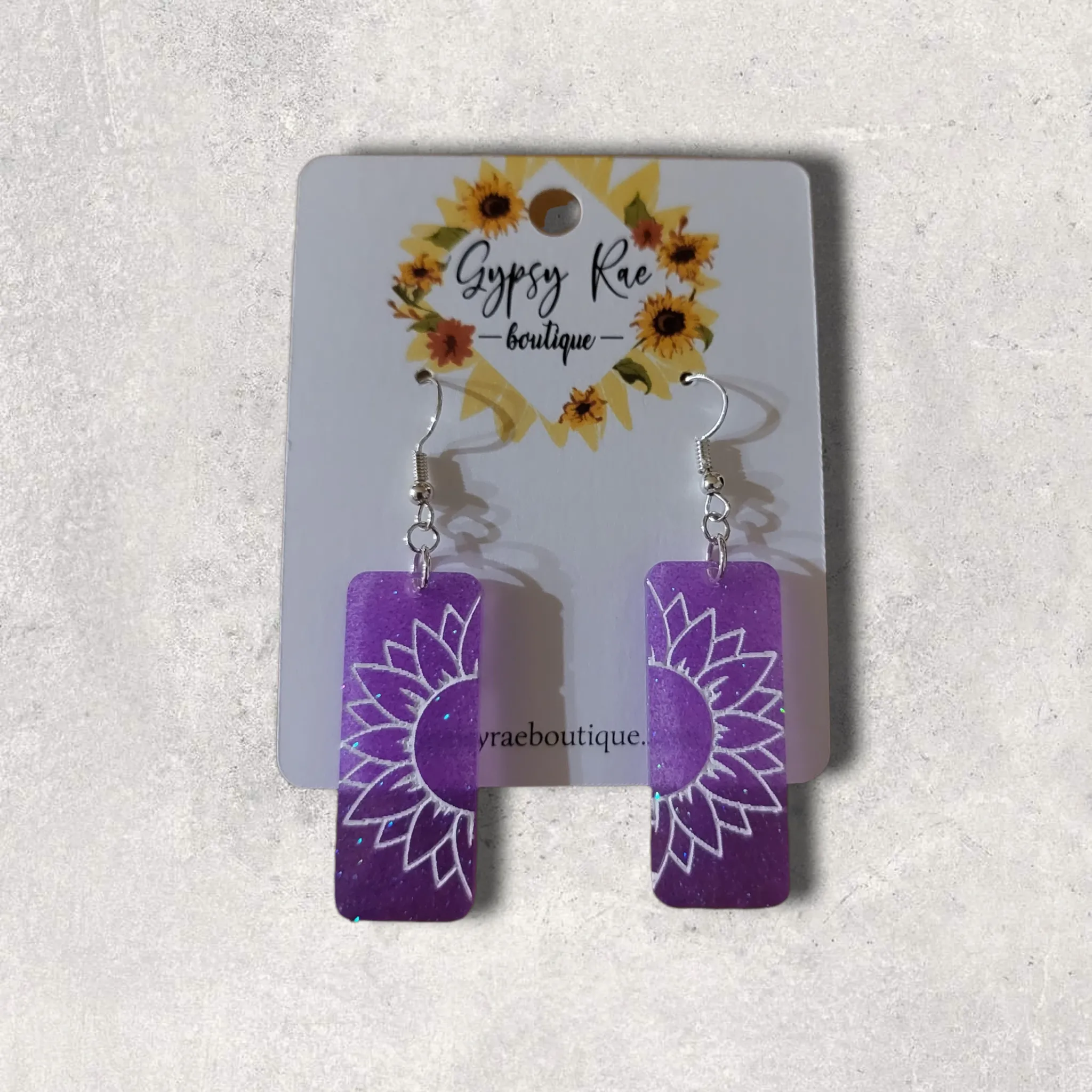 GLOW Resin Earrings
