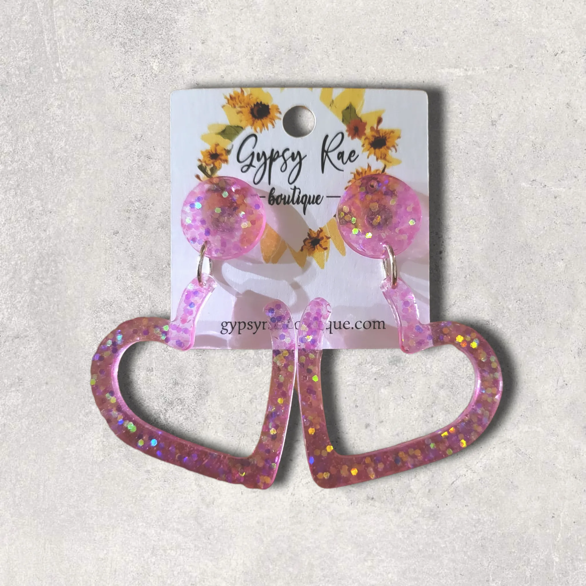 GLOW Resin Earrings