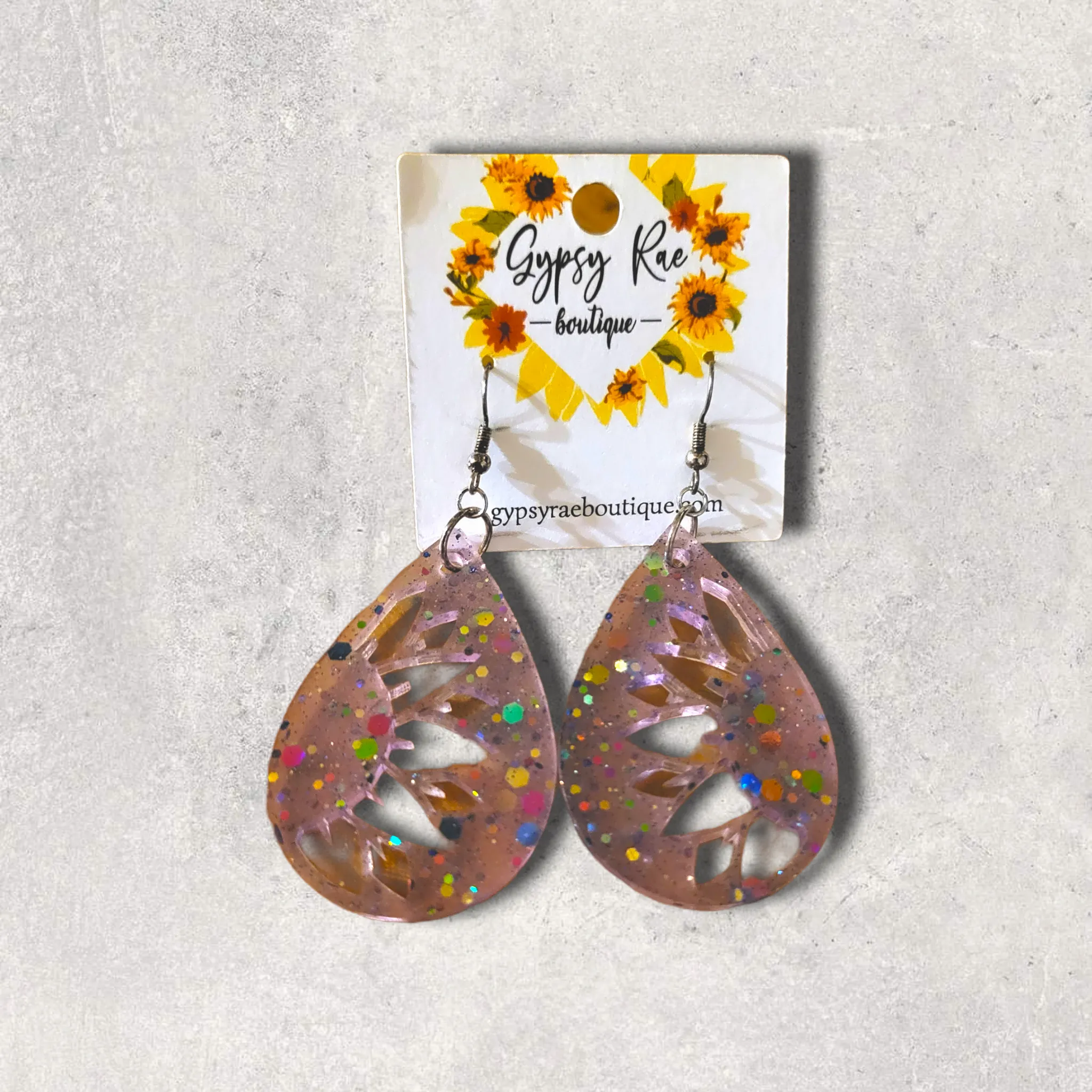 GLOW Resin Earrings