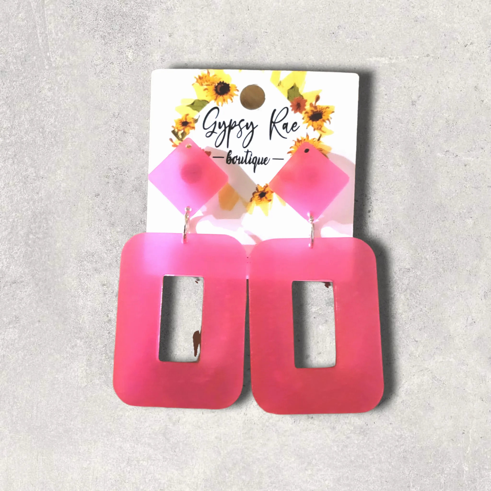 GLOW Resin Earrings