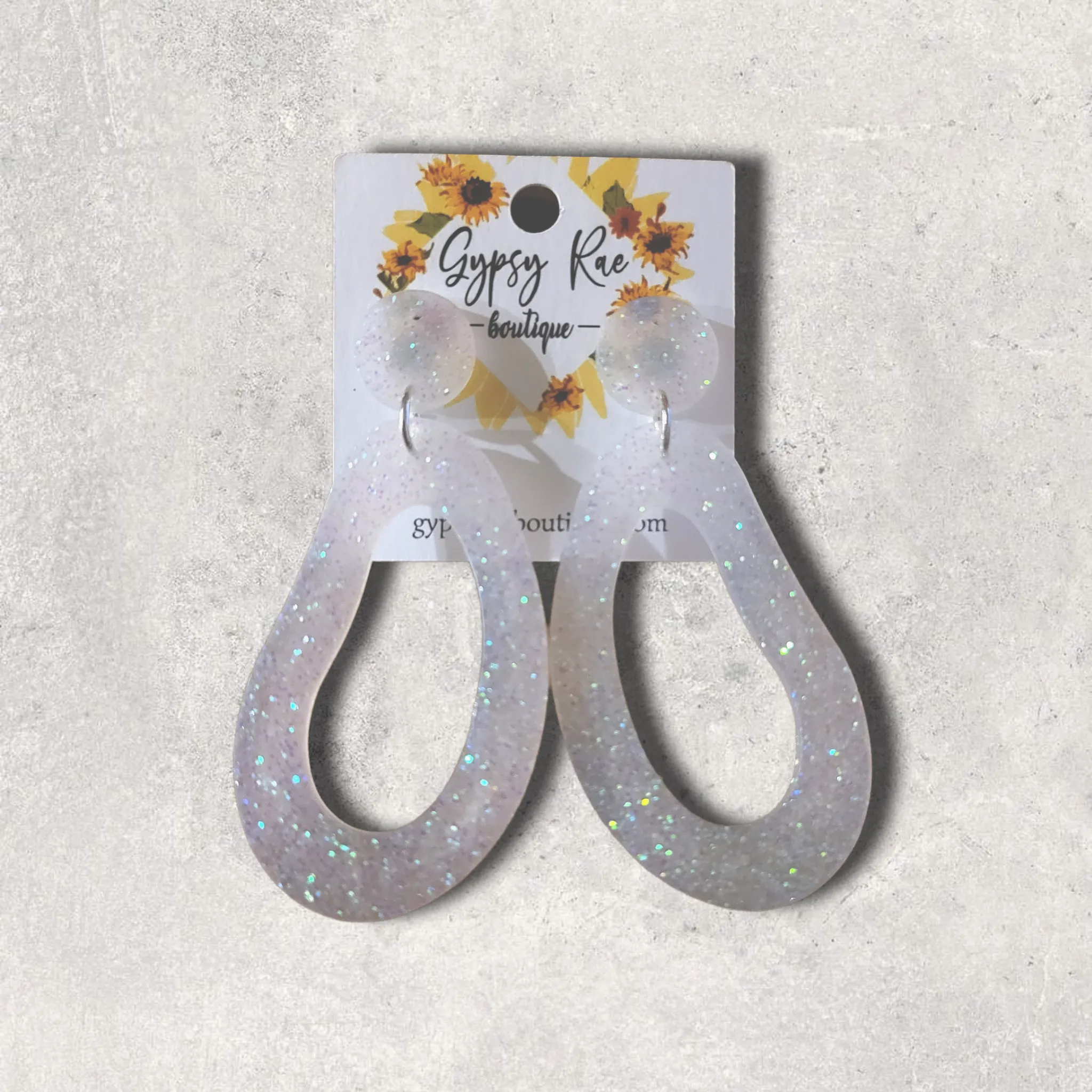 GLOW Resin Earrings