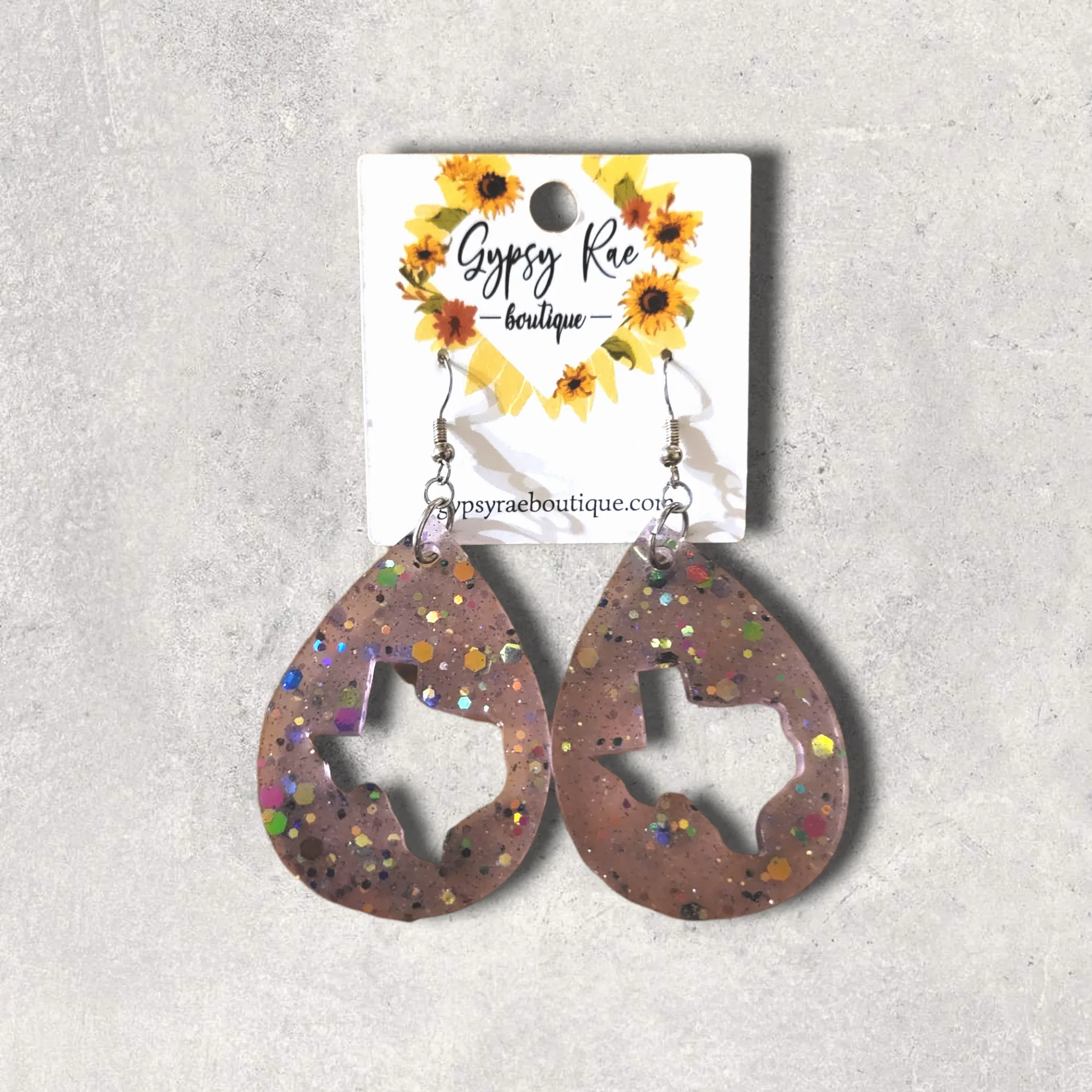 GLOW Resin Earrings