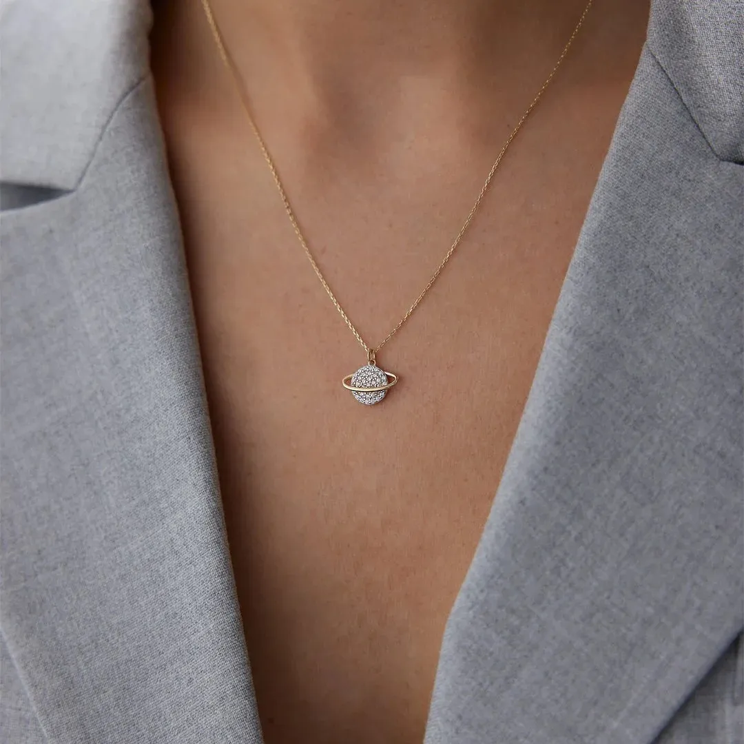 GOLD  LOVE & PROTECTION MULTI-CHARM NECKLACE