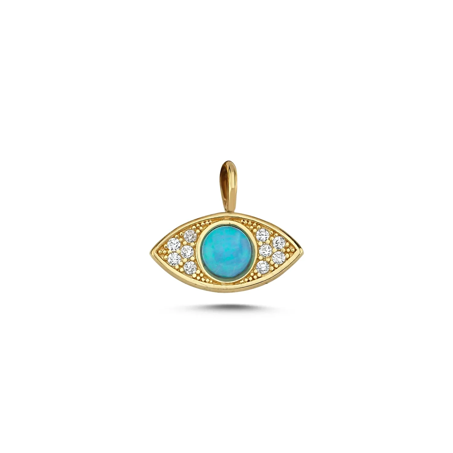 GOLD  LOVE & PROTECTION MULTI-CHARM NECKLACE