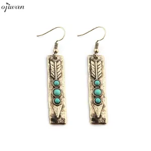 Gypsy Arrow Earrings Native American Earrings For Women Boho Hippie Chic Earrings Tribal Dangle Earrings Indian Jewelry Navajo