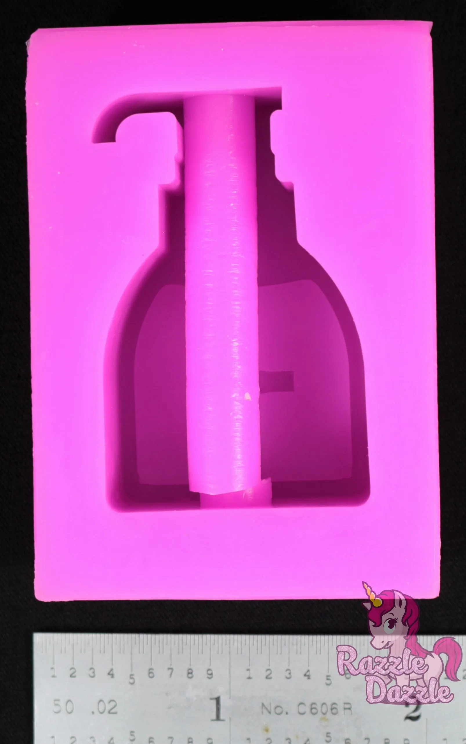 Hand Sanitizer Straw Topper Mold