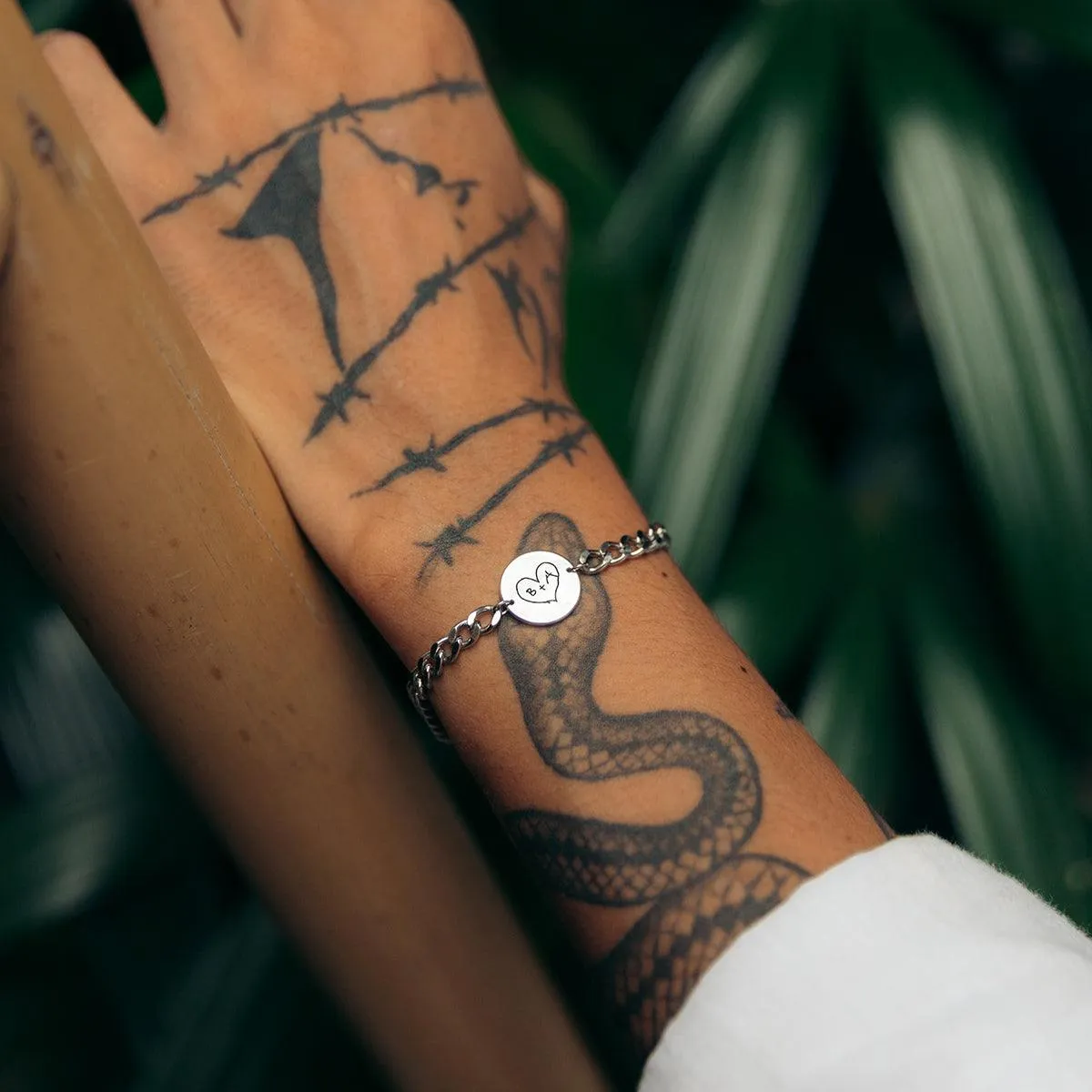Handwriting/Drawing Chain Bracelet