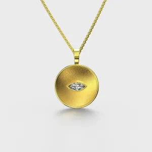 Havana Coin Marquise YG, 21mm