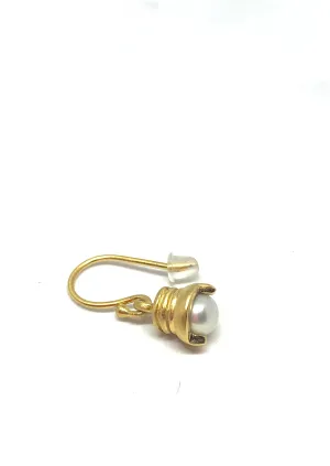 Heather Benjamin Small Pearl Drop Single Earring
