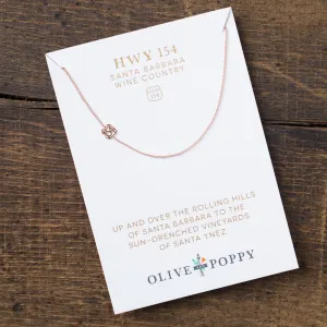 Highway 154 Necklace - Santa Barbara