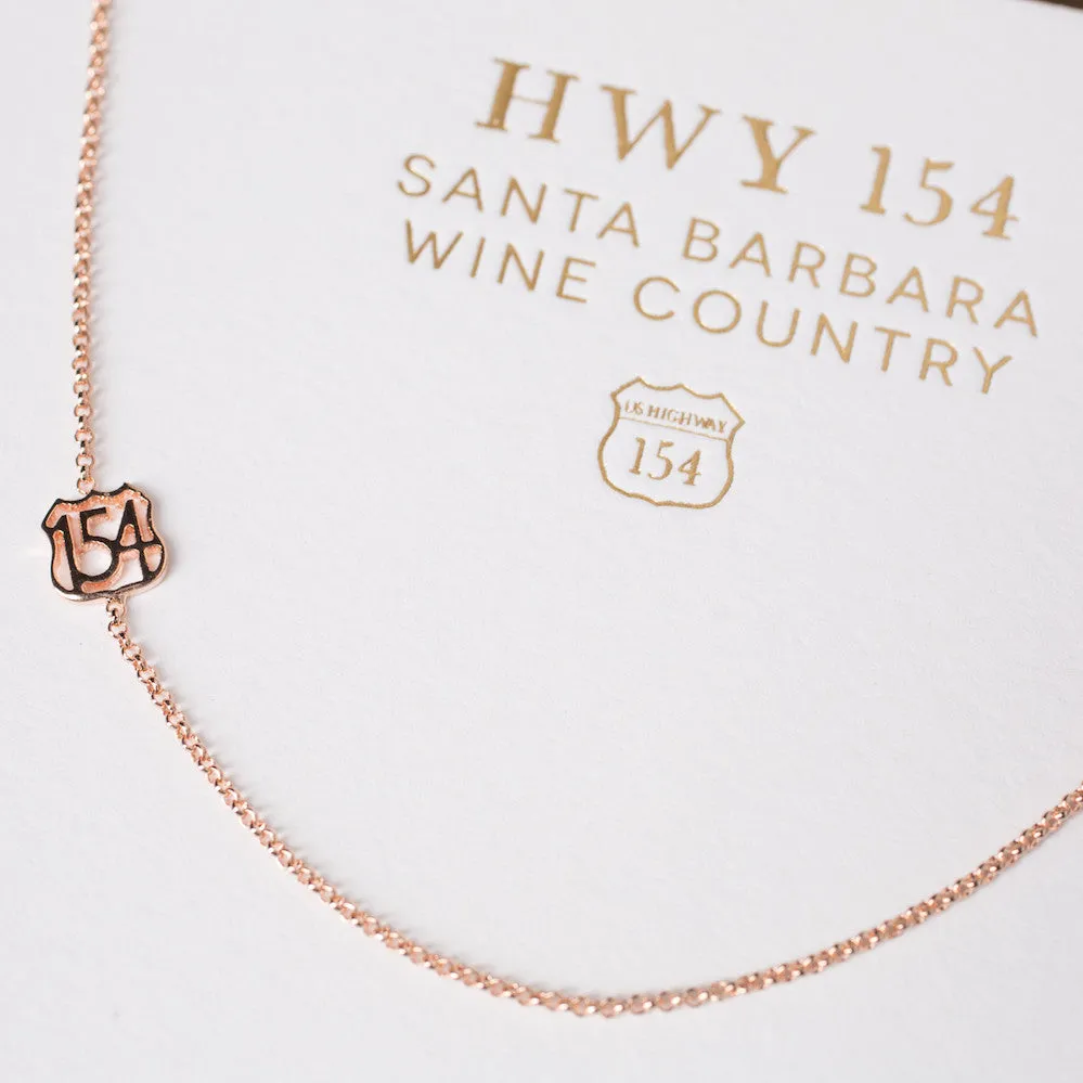 Highway 154 Necklace - Santa Barbara