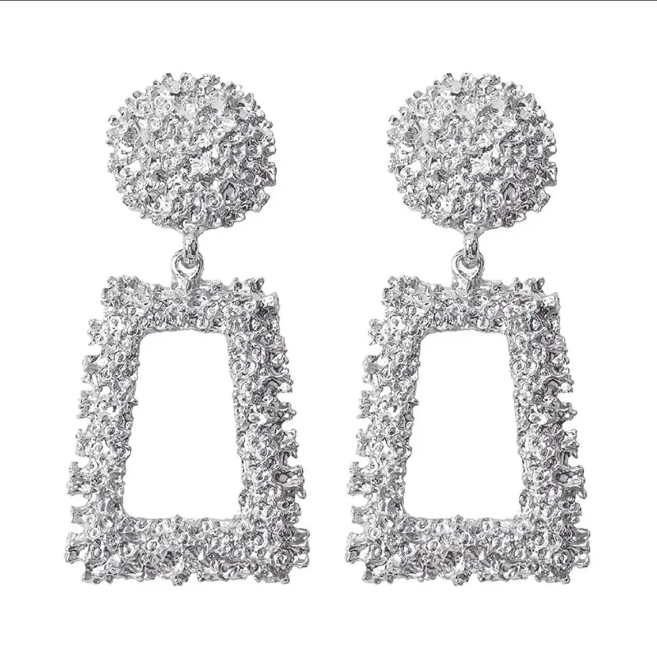 Hot Topic Silver Earrings