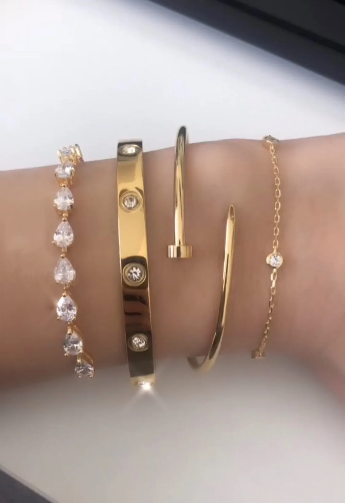Inspired Love Bangle