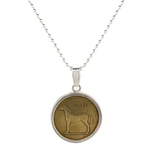 Irish 20 Pence Coin Necklace