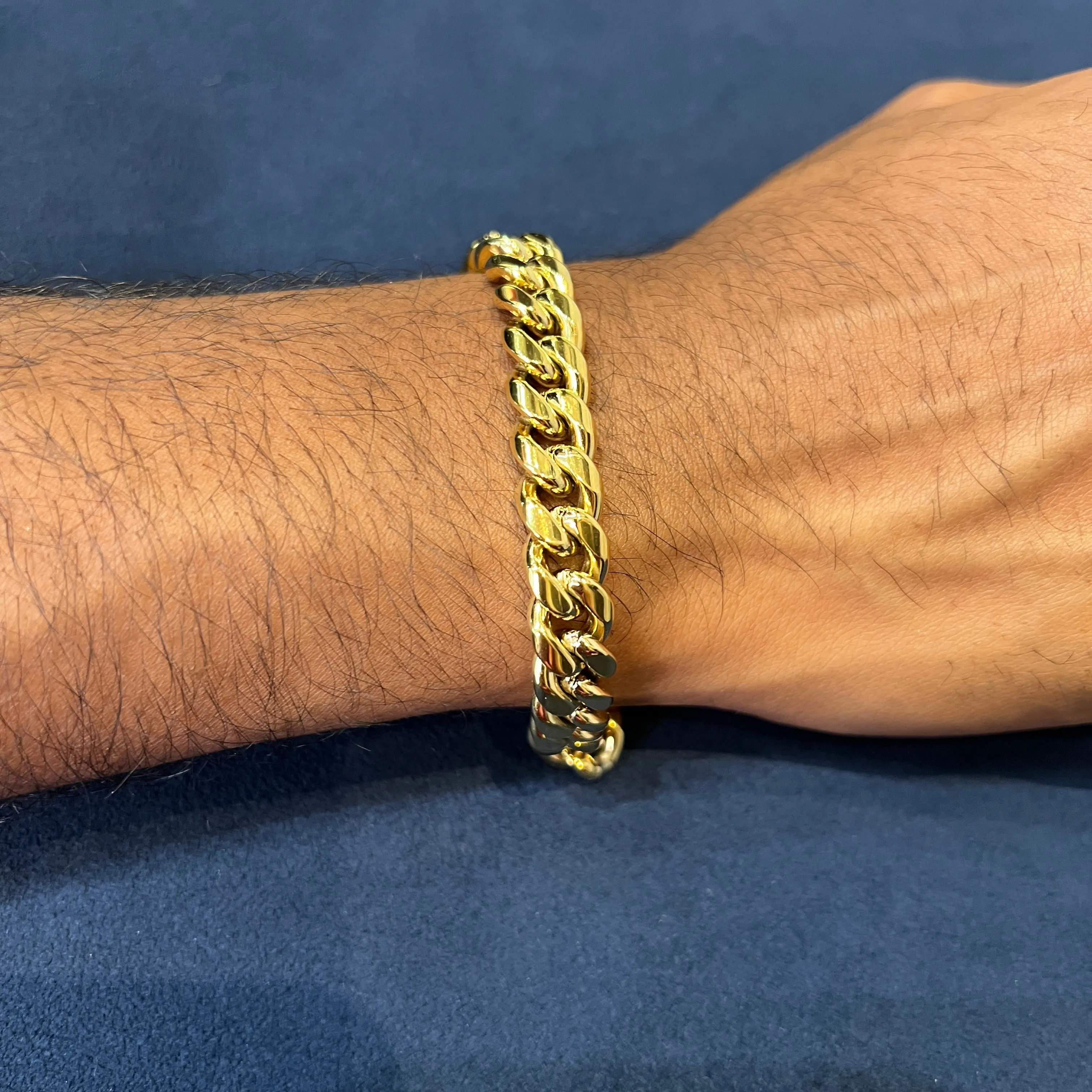 Italgem Stainless Steel (10mm) Miami Cuban Link Bracelet 8.25"
