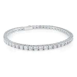 Italgem Stainless Steel (4mm) CZ Tennis Bracelet 8.5"